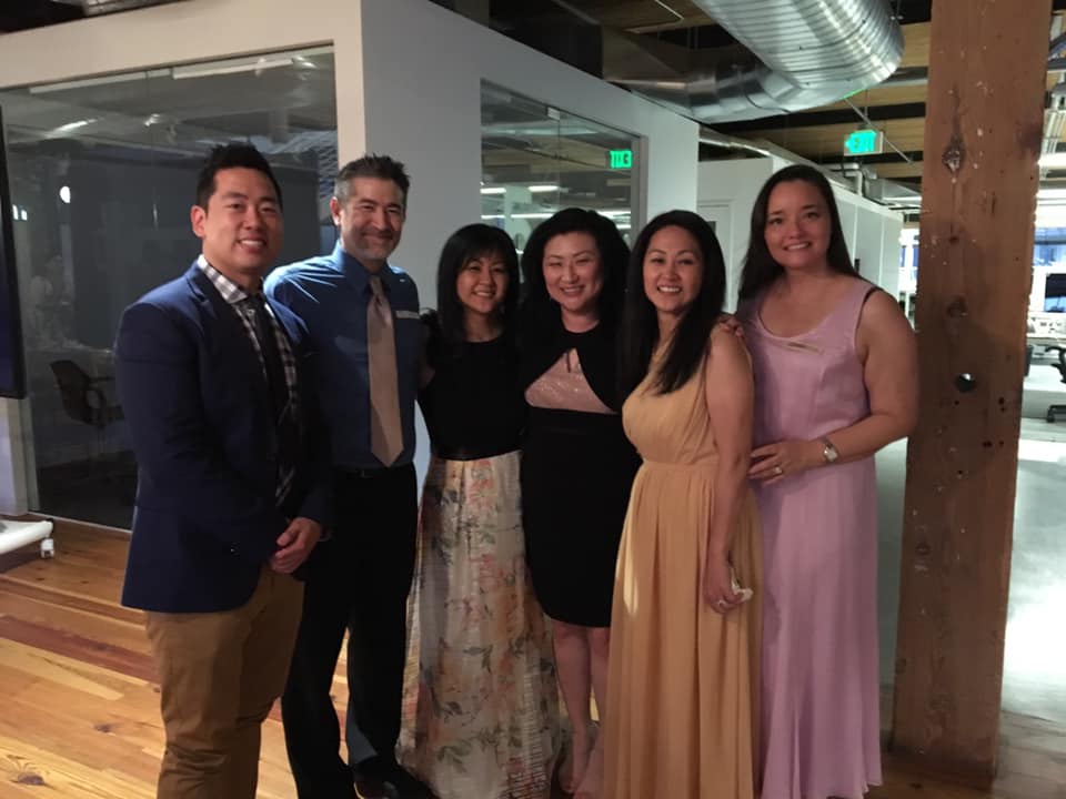 The Vance Twins with friends who made it happen!