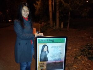 Vance Twins visiting CNN Lisa Ling at GRCC