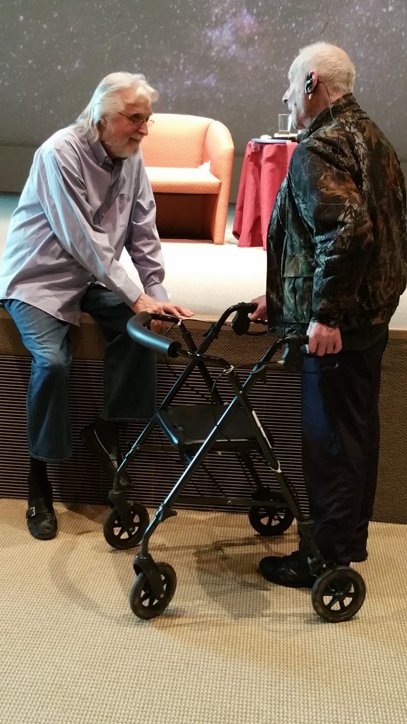 Neale Donald Waslch with the Vance Twins