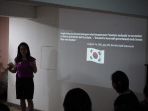 Inspired by the rebellious teenagers who were in the Holts compound